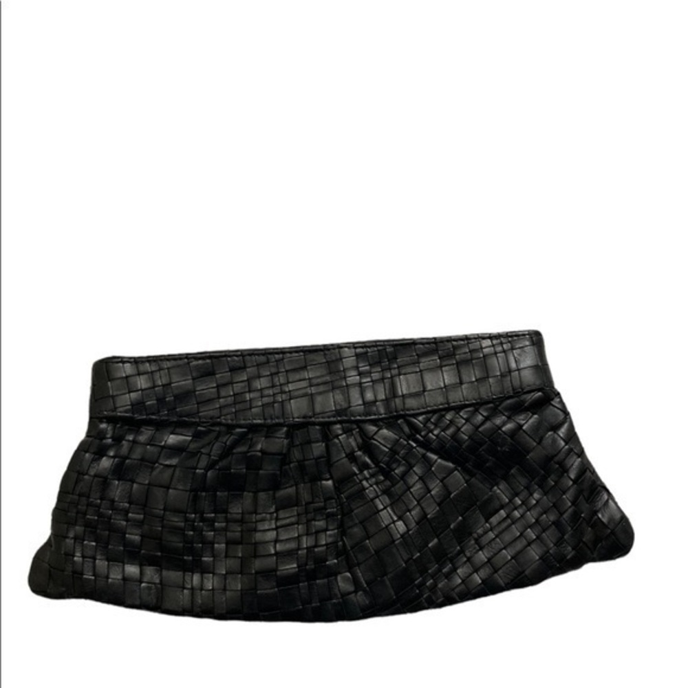Lauren Merkin quilted leather clutch bag